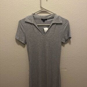 Grey T Shirt Dress
